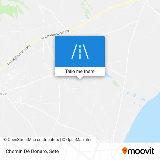 Chemin De Donaro map