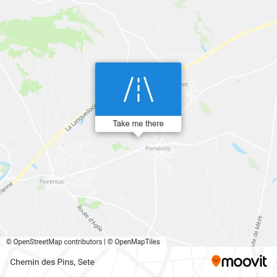 Chemin Des Pins map