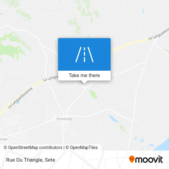 Rue Du Triangle map