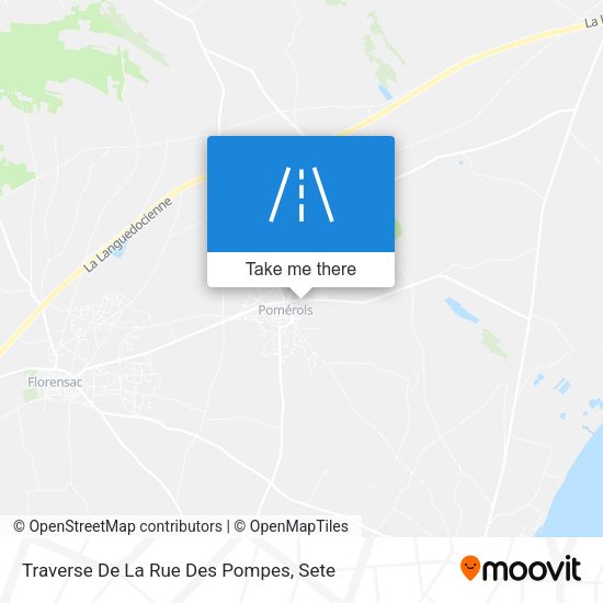 Traverse De La Rue Des Pompes map