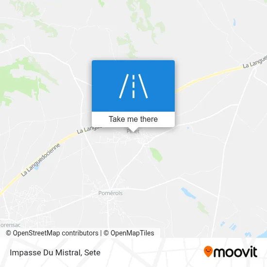 Impasse Du Mistral map