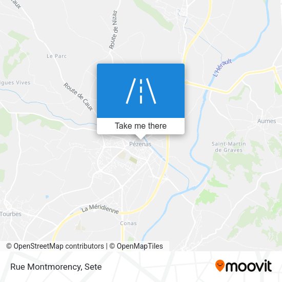 Rue Montmorency map