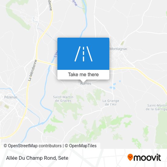 Allée Du Champ Rond map