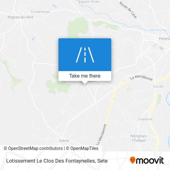 Lotissement Le Clos Des Fontaynelles map