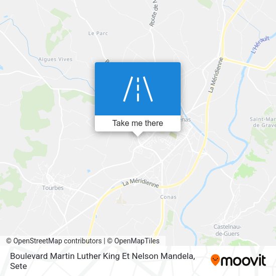 Boulevard Martin Luther King Et Nelson Mandela map
