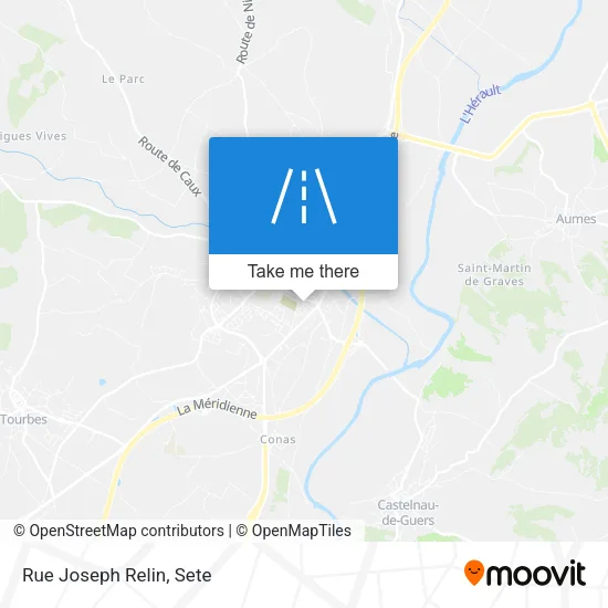 Rue Joseph Relin map
