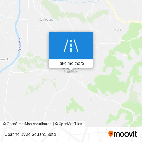Place Jeanne D'Arc map