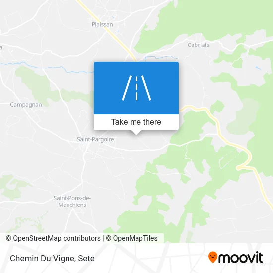 Chemin Du Vigne map