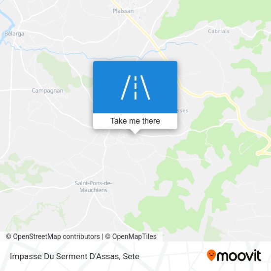 Impasse Du Serment D'Assas map