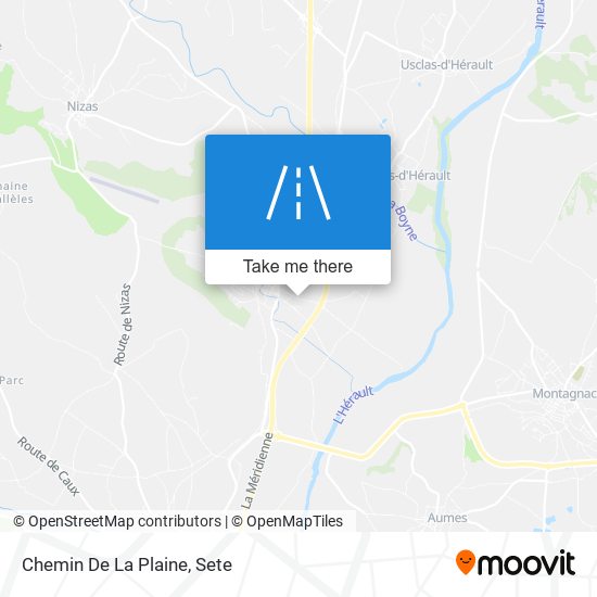 Chemin De La Plaine map