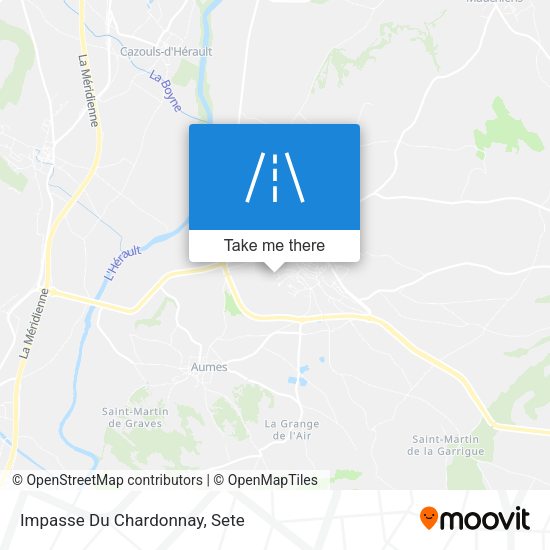 Impasse Du Chardonnay map