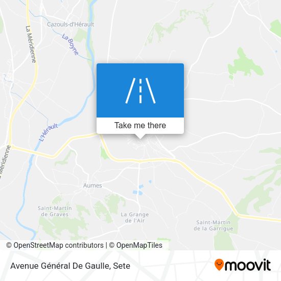 Avenue Général De Gaulle map