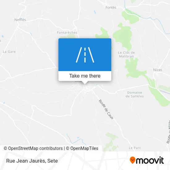 Rue Jean Jaurès map