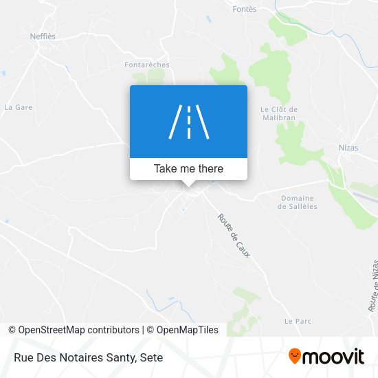 Rue Des Notaires Santy map