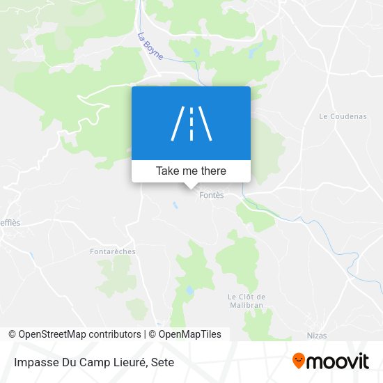 Impasse Du Camp Lieuré map