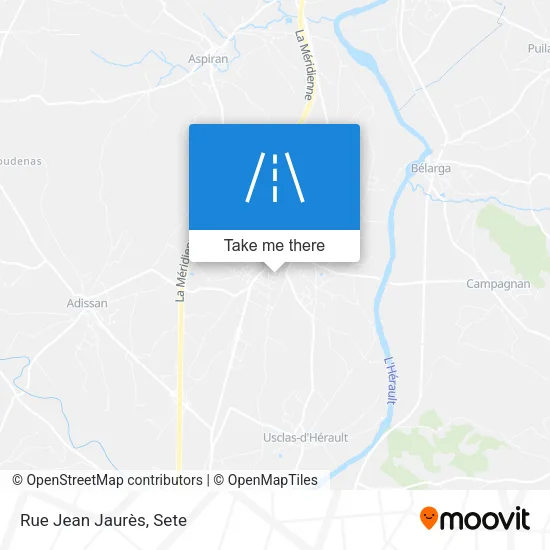 Rue Jean Jaurès map