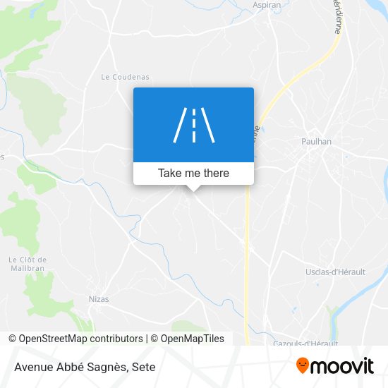 Avenue Abbé Sagnès map