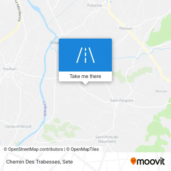 Chemin Des Trabesses map