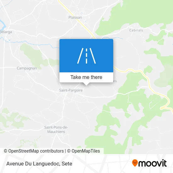 Avenue Du Languedoc map