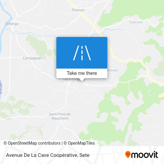 Avenue De La Cave Coopérative map