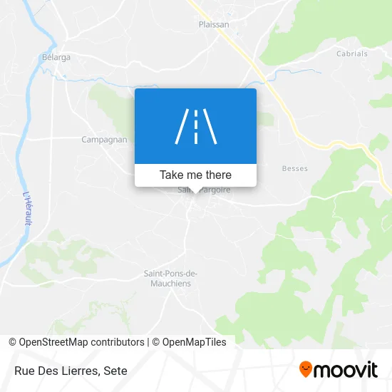 Mapa Rue Des Lierres