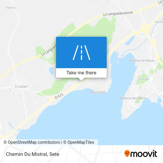 Chemin Du Mistral map