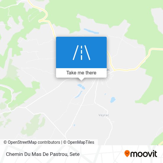 Chemin Du Mas De Pastrou map