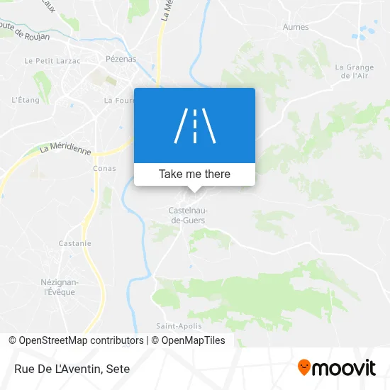 Rue De L'Aventin map