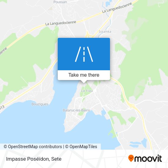 Impasse Poséïdon map