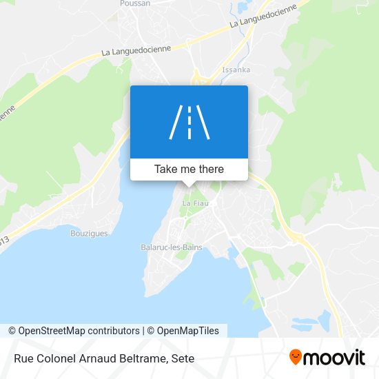 Rue Colonel Arnaud Beltrame map