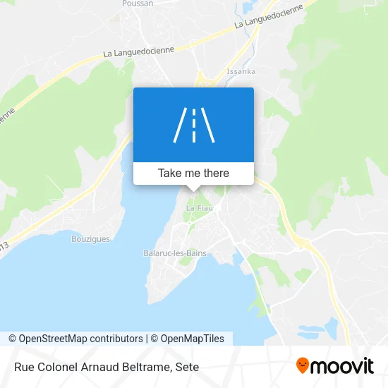 Rue Colonel Arnaud Beltrame map
