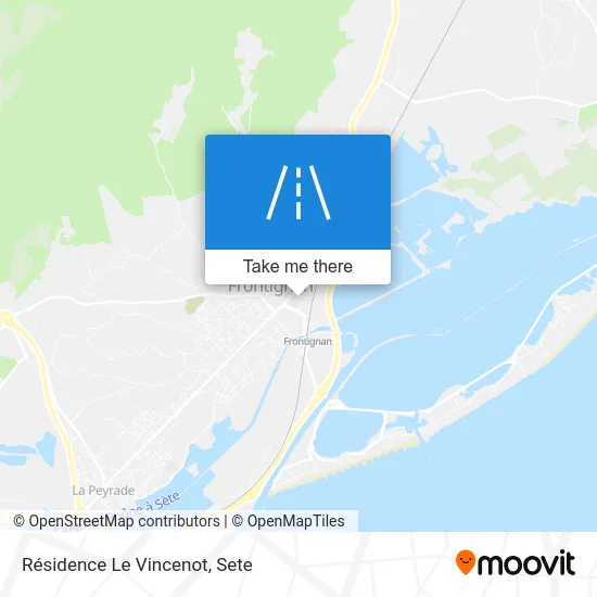 Résidence Le Vincenot map