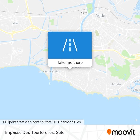 Impasse Des Tourterelles map