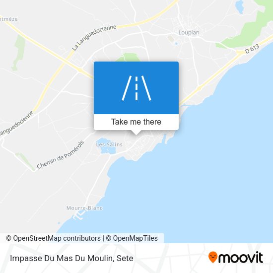 Impasse Du Mas Du Moulin map