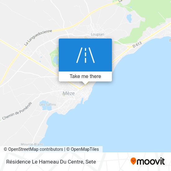 Résidence Le Hameau Du Centre map