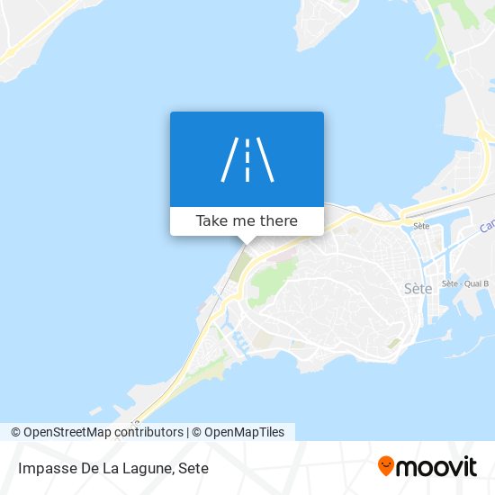 Impasse De La Lagune map