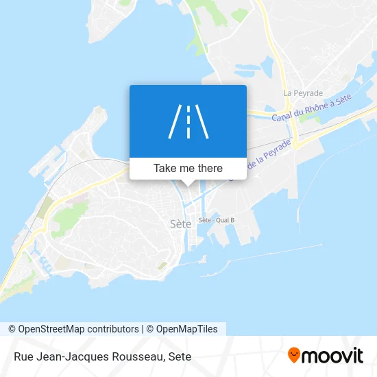 Rue Jean-Jacques Rousseau map