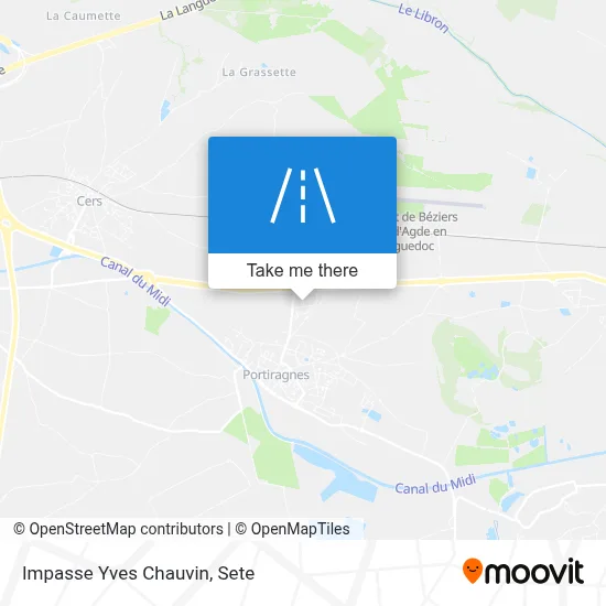 Mapa Impasse Yves Chauvin