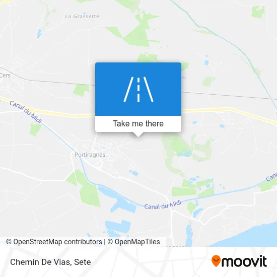 Chemin De Vias map