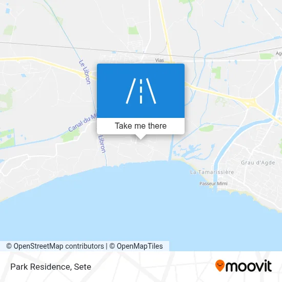 Résidence Du Parc map
