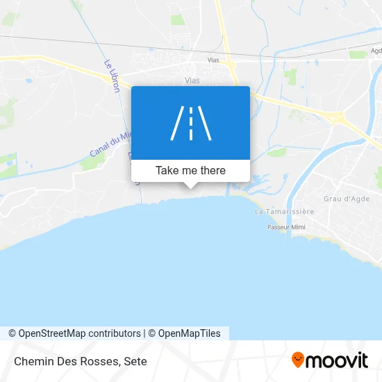 Chemin Des Rosses map