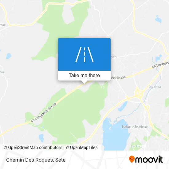 Chemin Des Roques map