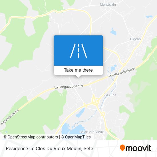 Résidence Le Clos Du Vieux Moulin map
