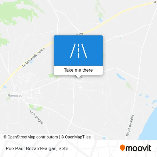 Rue Paul Bézard-Falgas map