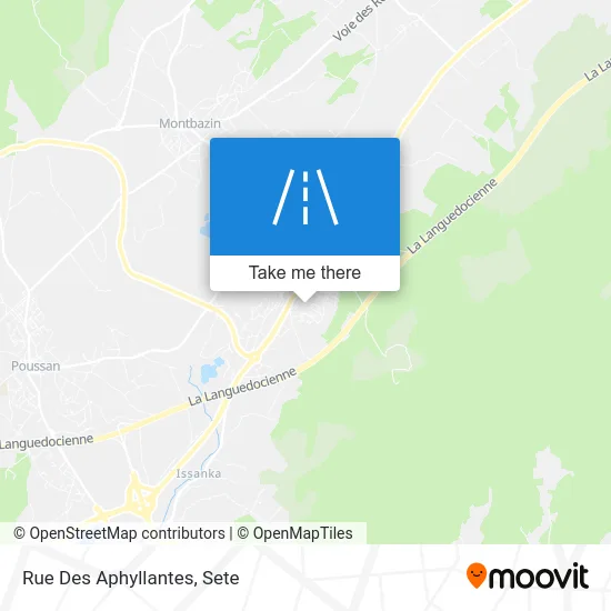 Rue Des Aphyllantes map