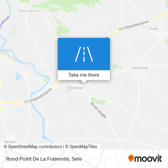Mapa Rond-Point De La Fraternité