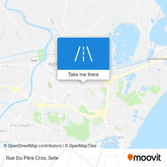 Rue Du Père Cros map