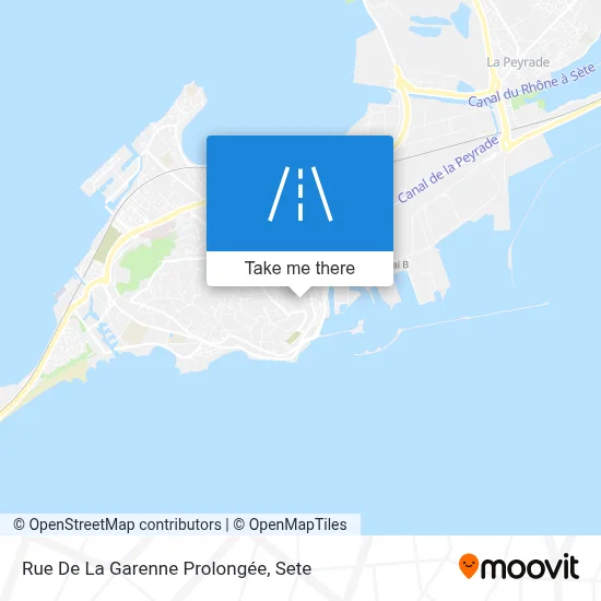 Rue De La Garenne Prolongée map