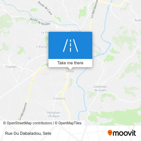 Mapa Rue Du Dabaladou