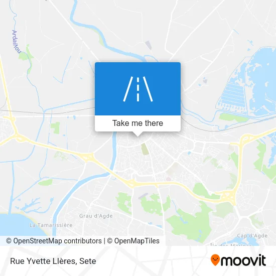 Rue Yvette Llères map